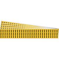 Brady 91953-PK Marqueurs pour tuyau Non-Potable Water pour semi-conducteurs et tuyaux de produits chimiques, Autocollant, 1/2" h x 2-1/4" la, Noir sur jaune