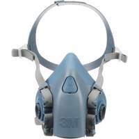 3M 7501 Respirateur &agrave; demi-masque r&eacute;utilisable s&eacute;rie 7500, Silicone, Petit
