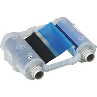 Brady 76775 Industrial Grade Print Ribbons, 4.11" x 200', Black/Blue