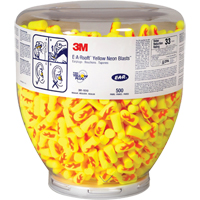 3M 391-1010 E-A-Rsoft Yellow Neons Earplugs, Bulk - Canister