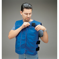 Cooling Vests with Insert Pockets, X-Large, Blue  SAI260 | TENAQUIP