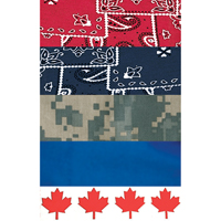 Allegro Industries 8405-50 Cool Offs Bandana, Red