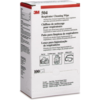 3M 504 Respirator Cleaning Wipes, Wipes