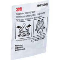 3M 504 Respirator Cleaning Wipes, Wipes
