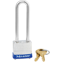 Master Lock 7KALJ KEY #P215 Padlock, Keyed Alike, Laminated Steel, 1-1/8" Width