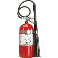 Aluminum Cylinder Carbon Dioxide (CO2) Fire Extinguishers, BC, 10 lbs. Capacity SAJ099 | TENAQUIP