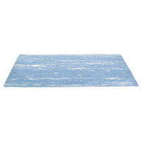 Notrax 970R0048BU No. 970 Marble Sof-Tyle Grande Mats, Smooth, 4' x 72' x 1", Blue, Rubber