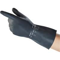 Gants AlphaTecMD 87-118, Taille Moyen/7.5, 12" lo, Latex de caoutchouc, Doublure en Ouatée, 30 mils  SAJ994 | TENAQUIP