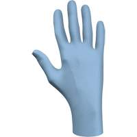 Showa 8005PFXL Gants industriels N-Dex Plus 8005PF, T-Grand, Nitrile, 8 mils, Sans poudre, Bleu