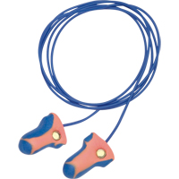PIP Global Safety LT-30 Howard Leight Laser-Trak Single-Use Detectable Earplugs, Pair - Polybag, Corded