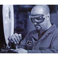 PIP Global Safety S3435X Uvex&reg; Flex Seal Safety Goggles, 5.0 Lens, Anti-Fog, Indirect Vent