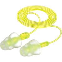 3M P3000 Bouchons d'oreilles r&eacute;utilisables &agrave; trois brides E-A-R, Avec cordon, Vrac - Sac en poly, 26 dB NRR, Taille unique