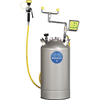 Bradley S19-788 Portable Eyewash Station, Pressurized, 15 gal. Capacity, Meets ANSI Z358.1