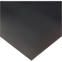 Wearwell 702.14X2X75BK Tapis ondul&eacute; non conducteur pour tableau de contr&ocirc;le no 702, 2' la x 75' lo, 1/4" &eacute;paisseur, Noir, PVC