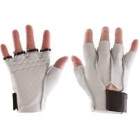 Impacto 460-30-L-M Anti-Impact Waffle Pad Gloves - Left, Size Medium, Grain Leather Palm