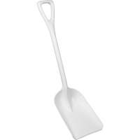 Vikan 69815 Pelles de s&eacute;curit&eacute; - pelles hygi&eacute;niques (monopi&egrave;ce), Lame 10" x 14", Longueur de 37-1/2", Plastique, Blanc