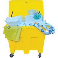 SPC SKA-LT Large Spill Truck, Universal, Bin, 126 US gal. Absorbancy