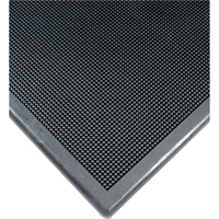 Sanitizing Footbath Mat No. 222, Rubber, 2' W x 2-2/3' L x 1/2" Thick, Black  SAL651 | TENAQUIP