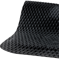 M+A Matting 4210312100 Hog Heaven No. 421 Mats, Diamond, 3' x 12' x 5/8", Black, Nitrile