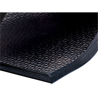 Dura Comfort No. 480 Mat, Textured, 3' x 4' x 1/2", Black, Nitrile  SAM181 | TENAQUIP