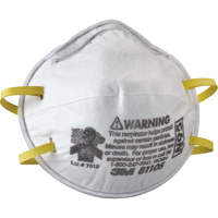 3M 8110S 8110S Particulate Respirators, N95, NIOSH Certified, Small