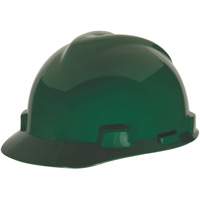 Super-V<sup>®</sup> Hard Hat, Ratchet Suspension, Green  SAM690 | TENAQUIP