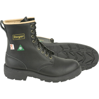 L.P. Royer Inc. 2023XP-10 9" Insulated Safety Boots, Leather, Steel Toe, Puncture Resistant Sole, Size 10