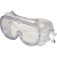 Z300 Safety Goggles, Clear Tint, Anti-Fog, Elastic Band SAN430 | TENAQUIP