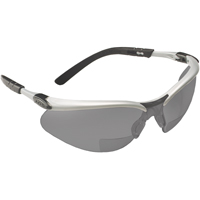 3M 11377-00000-20 BX Reader Safety Glasses, Anti-Fog, Grey/Smoke, 1.5 Diopter