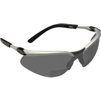 3M 11379-00000-20 BX Reader Safety Glasses, Anti-Fog, Grey/Smoke, 2.5 Diopter
