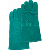 Premium Welder's Gloves, Split Cowhide, Size Large SAN635 | TENAQUIP
