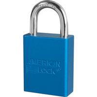 Master Lock A1105BLU Cadenas anodis&eacute;, Cadenas de s&eacute;curit&eacute;, Cl&eacute;s diff&eacute;rentes, Aluminium, Largeur de 1-1/2"