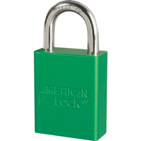Master Lock A1105GRN Cadenas anodis&eacute;, Cadenas de s&eacute;curit&eacute;, Cl&eacute;s diff&eacute;rentes, Aluminium, Largeur de 1-1/2"