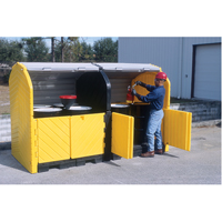 Ultratech 9651 Palettes Ultra HardTop Plus with drain, 126" lo x 62" la x 79" h, Capacit&eacute; de charge 18 000 lb