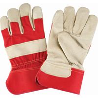 Premium Abrasion-Resistant Comfort Fitters Glove, Large, Grain Pigskin Palm, Cotton Inner Lining SAP222 | TENAQUIP