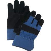Zenith Safety Products SAP248 Superior Warmth Winter-Lined Fitters Gloves, X-Large, Split Cowhide Palm, Thinsulate Inner Lining