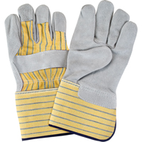 Produits de sécurité Zenith SAP298 Gants d'ajusteur de premi&egrave;re qualit&eacute;, Grand, Paume en Cuir de vache refendu, Doublure en Coton