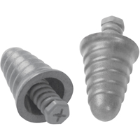 3M P1300 E-A-R Skull Screws Earplugs, Bulk - Polybag
