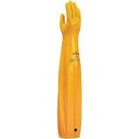 Showa 772L-09 Gants r&eacute;sistants aux produits chimiques, Taille Grand/9, 26" lo, Nitrile, 30 mils