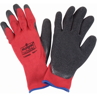 Marigold Industrial M9999255 Gants enduits de latex de caoutchouc naturel, 9/Grand, R&ecirc;vetement Latex de caoutchouc, Calibre 10, Enveloppe en Polyester/Coton