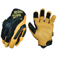 Mechanix Wear CG40-75-009 Heavy-Duty Mechanic's Gloves, Grain Leather Palm, Size Medium