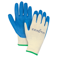 Produits de sécurité Zenith SAP927 Gants r&eacute;sistants &agrave; la coupe en latex naturel, Taille Moyen/8, Calibre 10, Rev&ecirc;tement Latex de caoutchouc, Enveloppe en Twaron, ANSI/ISEA 105 niveau 3/EN 388 niveau 4