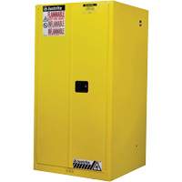 Justrite 896000 Armoires Sure-Grip EX pour produits inflammables, 60 gal., 2 Porte(s), 34" La x 65" h x 34" p