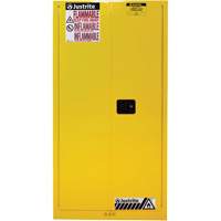 Justrite 896020 Armoires Sure-Grip EX pour produits inflammables, 60 gal., 2 Porte(s), 34" La x 65" h x 34" p