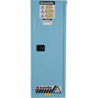 Justrite 892202 Sure-Grip&reg; Ex Acid/Corrosive Storage Cabinets, 22 gal., 23.25" x 65" x 18"