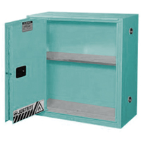 Justrite 894582 Sure-Grip&reg; Ex Acid/Corrosive Storage Cabinets, 45 gal., 43" x 65" x 18"