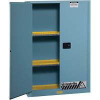 Justrite 894502 Sure-Grip&reg; Ex Acid/Corrosive Storage Cabinets, 45 gal., 43" x 65" x 18"