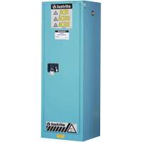 Justrite 8922022 ChemCor&reg; Lined Acid/Corrosive Storage Cabinets, 22 gal., 23.25" x 65" x 18"