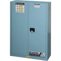 Justrite 8945022 ChemCor&reg; Lined Acid/Corrosive Storage Cabinets, 45 gal., 43" x 65" x 18"