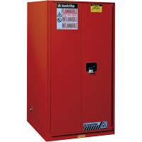 Sure-Grip<sup>®</sup> EX Combustibles Safety Cabinet for Paint and Ink, 96 gal., 5 Shelves SAQ088 | TENAQUIP